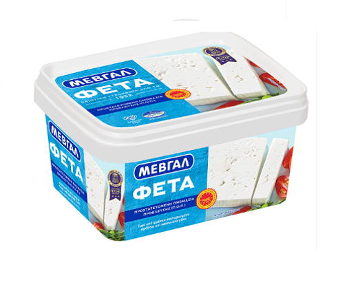 ΜΕΒΓΑΛ ΦΕΤΑ ΣΕ ΤΑΠΕΡ 400g (2Χ200) Π.Ο.Π.