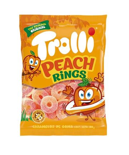 TROLLI PEACH RINGS 100g