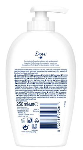 DOVE ΚΡΕΜΟΣΑΠΟΥΝΟ 250ml - (CARE AND PROTECT)