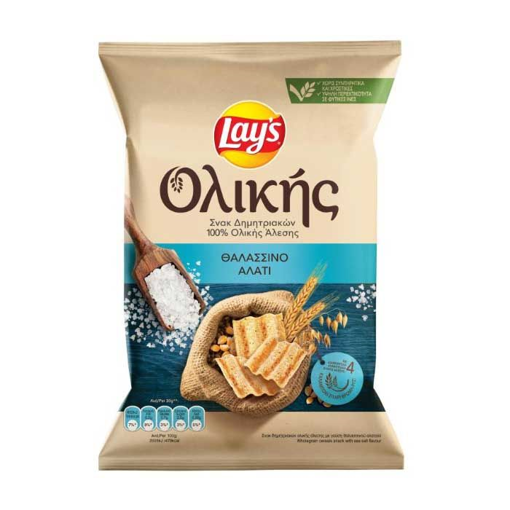 LAYS CHIPS ΟΛΙΚΗΣ 95gr. - (ΘΑΛΑΣΣΙΝΟ ΑΛΑΤΙ)