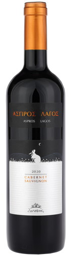 ΑΣΠΡΟΣ ΛΑΓΟΣ ΕΡΥΘΡΟΣ ΞΗΡΟΣ 750ml - (CABERNET SAUVIGNON)