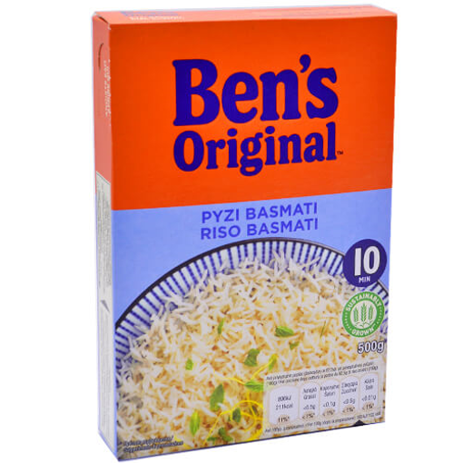 BENS ORIGINAL ΡΥΖΙ 500gr. - (BASMATI 10) (ΚOYTI)