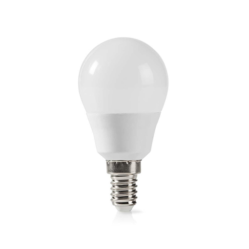 ΛΑΜΠΑ LED , E14 , G45 , 6W , ΘΕΡΜΟ ΛΕΥΚΟ ΦΩΣ ΚΑΙ 470 LUMEN NEDIS LEDBDE14G45
