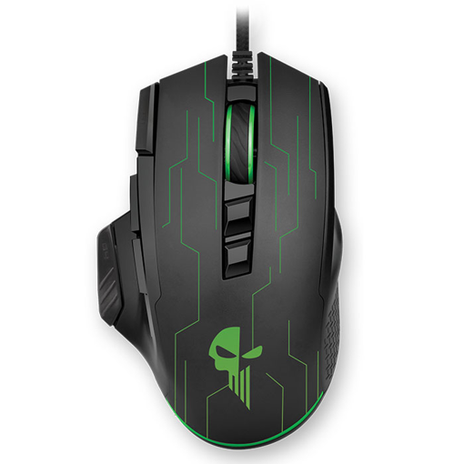 ΕΝΣΥΡΜΑΤΟ RGB GAMING MOUSE ΜΕ ΛΟΓΙΣΜΙΚΟ ΓΙΑ CUSTOM SETUP ΚΑΙ ΑΝΑΛΥΣΗ ΕΩΣ 3.200 DPI, NOD PUNISHER