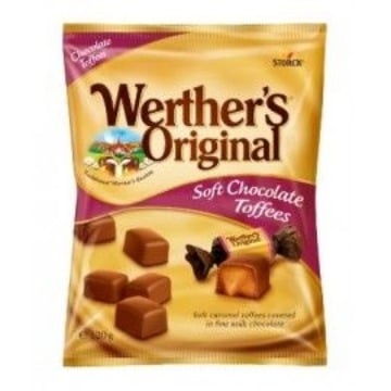 ΚΑΡΑΜΕΛΕΣ WERTHERS ORIGINAL 70g - (SOFT CHOCO TOFFEES)