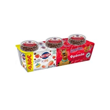 ΚΡΙ ΚΡΙ ΠΑΙΔ. SCOOBY DOO ΜΕ ΦΡΑΟΥΛΑ&ΠΡΟΣΘ. 3Χ150G(-0.60)