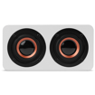 ΞΥΛΙΝΟ ΦΟΡΗΤΟ BLUETOOTH ΗΧΕΙΟ PURE WHITE 10W NOD RnB CONCERT