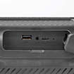 ΦΟΡΗΤΟ TWS ΗΧΕΙΟ BLUETOOTH 30W ΜΕ ΑΦΑΙΡΟΥΜΕΝΗ ΔΕΡΜΑΤΙΝΗ ΛΑΒΗ ΜΕΤΑΦΟΡΑΣ NEDIS SPBB316BK
