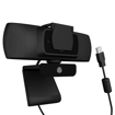 WEB CAMERA FULL HD 1080P ΜΕ 2 ΕΝΣΩΜΑΤΩΜΕΝΑ ΠΟΛΥΚΑΤΕΥΘΥΝΤΙΚΑ ΜΙΚΡΟΦΩΝΑ IB-CAM301-HD