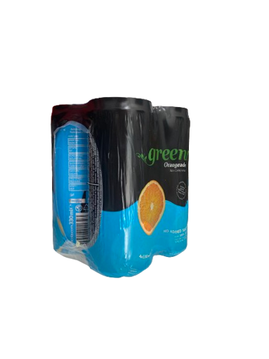 GΡΕΕΝ ΠΟΡΤΟΚΑΛΑΔΑ ΧΩΡΙΣ ΑΝΘΡΑΚΙΚΟ 330ml - (4PACK)