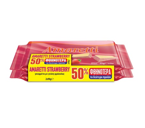AMARETTI ΓΚΟΦΡΕΤΑ ΦΡΑΟΥΛΑ (2x90g) TO 2o 50%