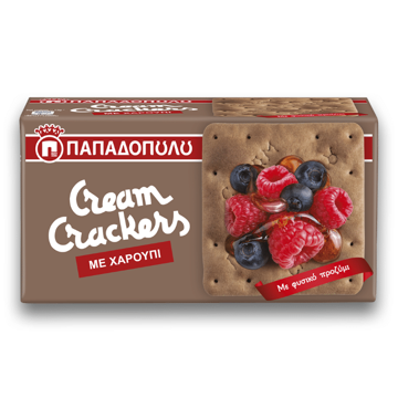 ΠΑΠΑΔΟΠΟΥΛΟΥ CREAM CRACKERS 190g - (ΧΑΡΟΥΠΙ)