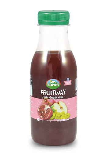 FRUITWAY ΦΥΣΙΚΟΣ ΧΥΜΟΣ 330ml - (9 ΦΡΟΥΤΑ)