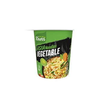 KNORR SNACK POT NOODLES ΛΑΧΑΝΙΚΩΝ 8x65ΓΡ