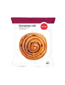 PANINI CINAMMON ROLL ΜΕ CRANBERRIES 80g