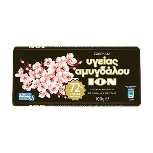 ΙΟΝ ΥΓΕΙΑΣ 72% ΑΜΥΓΔΑΛΟ 100g (3407)