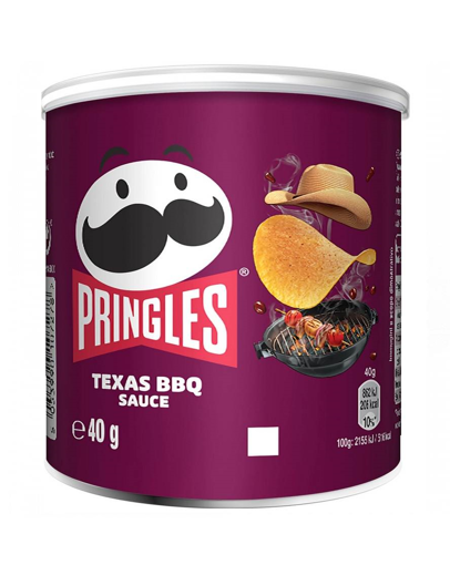 PRINGLES ΤΣΙΠΣ 40g - (TEXAS BBQ)