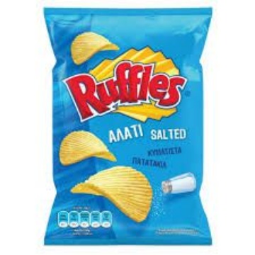 RUFFLES CHIPS PROFESSIONAL ΚΛΑΣΙΚΗ 400g - (ΚΥΜΑΤΙΣΤΑ)