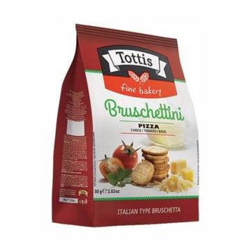 TOTTIS BRUSCETTINI PIZZA 80g X12
