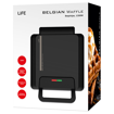 ΒΑΦΛΙΕΡΑ ΓΙΑ ΤΕΤΡΑΓΩΝΕΣ ΒΑΦΛΕΣ 1.200W  LIFE BELGIAN WAFFLE