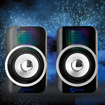 RGB ΣΤΕΡΕΟΦΩΝΙΚΑ ΗΧΕΙΑ GAMING 2.0 10W NEDIS GSPR20020BK