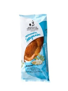 ΤΣΟΥΡΕΚΑΚΙ BISCOTTI TSOUNGARI 80g - ΜΑΣΤΙΧΑ