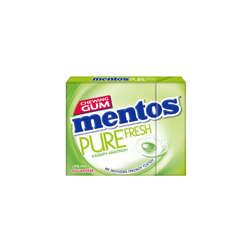 MENTOS PURE FRESH SLIM BOX LIME & MINT 28g