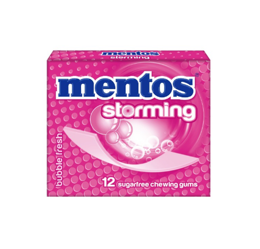 MENTOS STORMING BUBBLE FRESH 33g