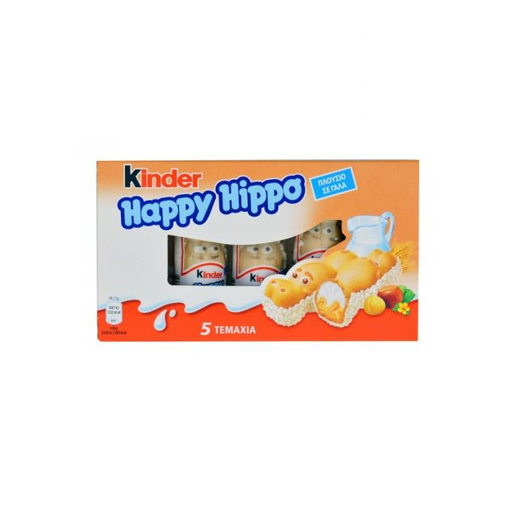 KINDER HAPPY HIPPO 103.5gr. - (ΠΡΑΛΙΝΑ) (5τεμ)