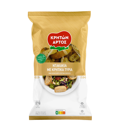 ΝΤΑΚΑΚΙΑ ΜΕ ΚΡΗΤΙΚΑ ΤΥΡΙΑ 350g