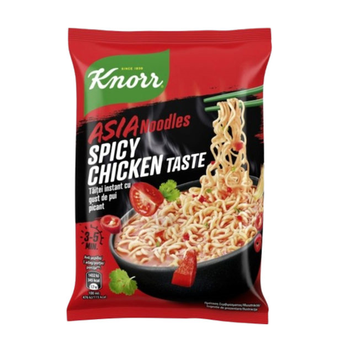 KNORR ASIA NOODLES 73g - (ΠΙΚΑΝΤIKO ΚΟΤΟΠOYΛΟ)