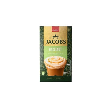 JACOBS CAPPUCCINO STICS 8X17.8gr - (HAZELNUT)