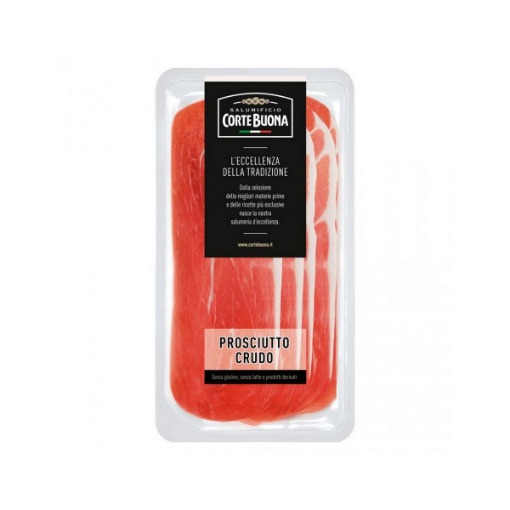 PROSCIUTTO CRUDO ΦΕΤΕΣ 80γρ. CORTE BUONA ΙΤΑΛΙΑΣ