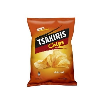 TSAKIRIS CHIPS ΑΛΑΤΙ 80gr