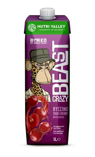 NUTRI VALLEY BOD ΧΥΜΟΣ SOUR CHERRY 1L