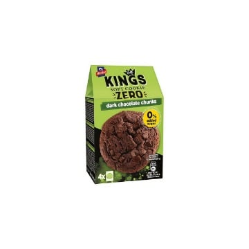 ΑΛΛΑΤΙΝΗ SOFT KINGS COOKIE Χ. ΖΑΧΑΡΗ 160gr. - (DARK CHOCO)