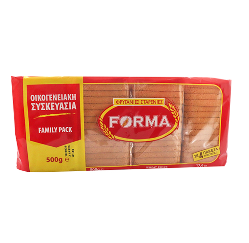 FORMA ΦΡΥΓΑΝΙΕΣ ΣΙΤΟΥ 500g - (ΟΙΚΟΓΕΝΕΙΑΚΗ ΣΥΣΚΕΥΑΣΙΑ)
