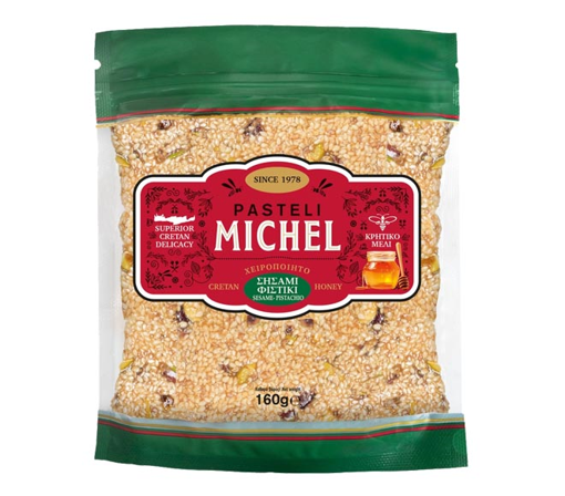 MICHEL ΣΗΣΑΜΟΠΙΤΑ ΜΕ ΦΥΣΤΙΚΟΨΥΧΑ ΦΑΚΕΛΟΣ 160g