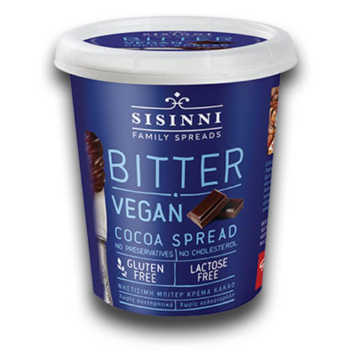 SISINNI ΚΡΕΜΑ ΚΑΚΑΟ BITTER 400gr. - (VEGAN)