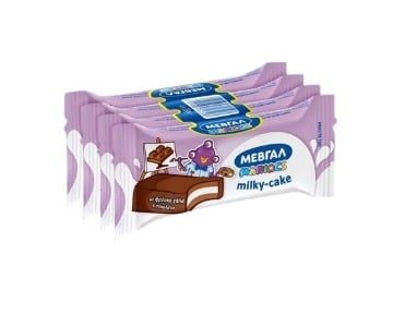 ΜΕΒΓΑΛ MANIACS MILKY CAKE ΣΟΚΟΛΑΤΑ 4x28g