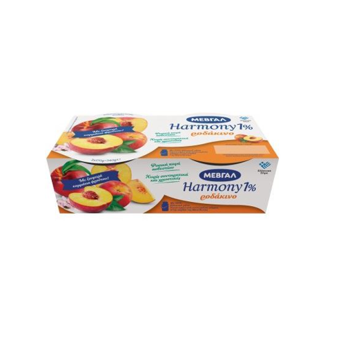 ΜΕΒΓΑΛ HARMONY 1% ΡΟΔΑΚΙΝΟ (2x170g)
