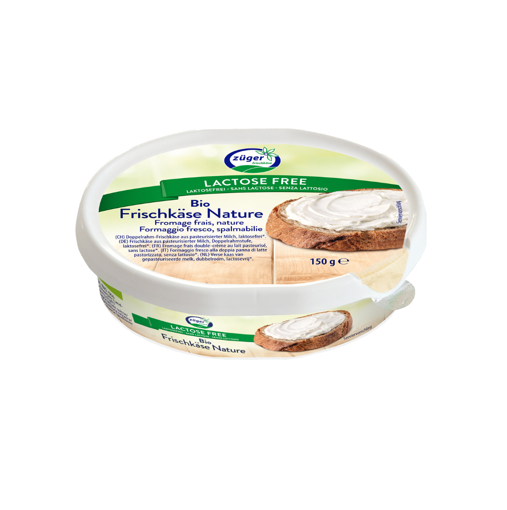 ΤΥΡΙ ΚΡΕΜΑ ZUGER BIO 150g - (ΧΩΡΙΣ ΛΑΚΤΟΖΗ)