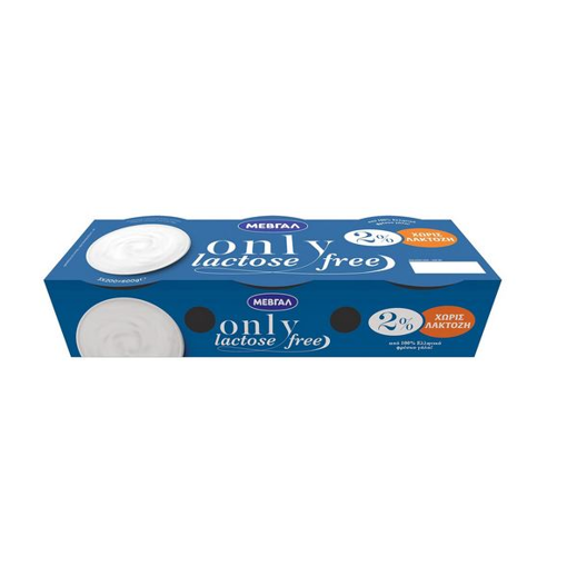 ΜΕΒΓΑΛ ΓΙΑΟΥΡΤΙ ONLY 2% ΧΩΡΙΣ ΛΑΚΤΟΖΗ (3x200g)