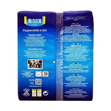 DE CECCO ΖΥΜΑΡΙΚΑ PAPPARDELLE 500g