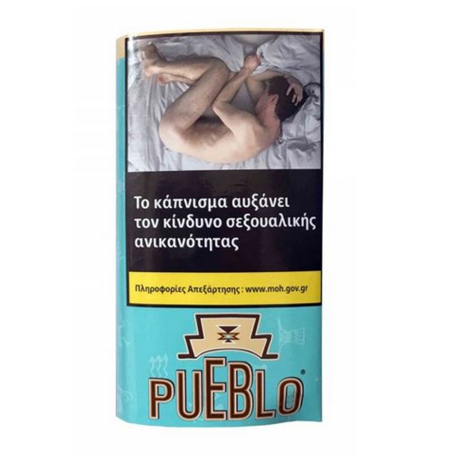 ΚΑΠΝΟΣ PUEBLO ΜΠΛΕ 30g
