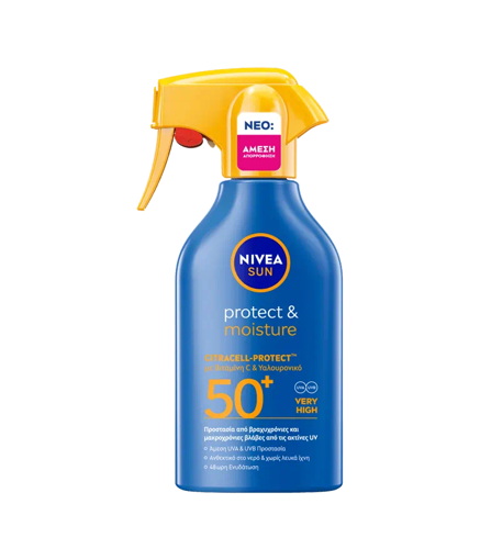 NIVEA SUN PROTECT & MOISTURE TRIGGER SPRAY (SPF50+) - 270ml