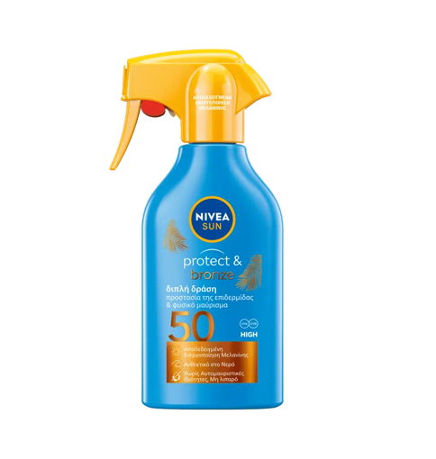 NIVEA SUN PROTECT & BRONZE TRIGGER SPRAY (SPF 50) - 270ml
