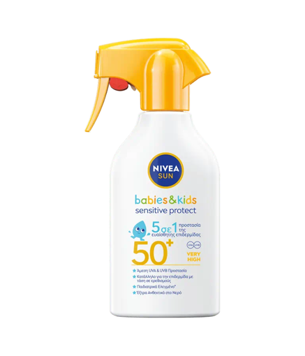 NIVEA SUN KIDS SENCITIVE TRIGGER SPRAY (SPF 50+) - 270ml