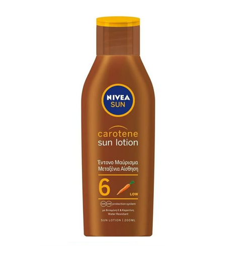 NIVEA SUN CAROTENE LOTION (SPF 6) - 200ml
