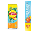 LIPTON ICE TEA 330ml - (ΡΟΔΑΚΙΝΟ) Χωρίς Ζάχαρη